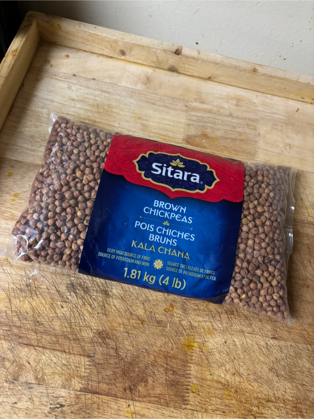 Sitara Brown Chickpeas (Kala Chana) - 1.81 kg