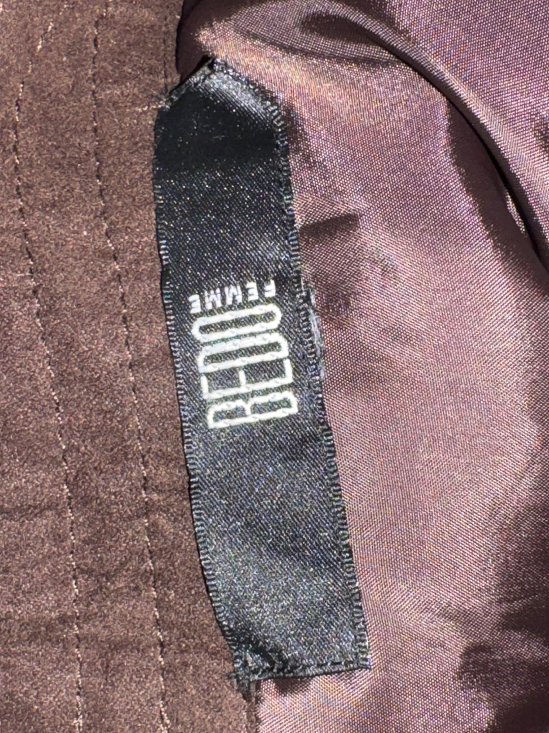 BEDO femme brown miniskirt - photo 3