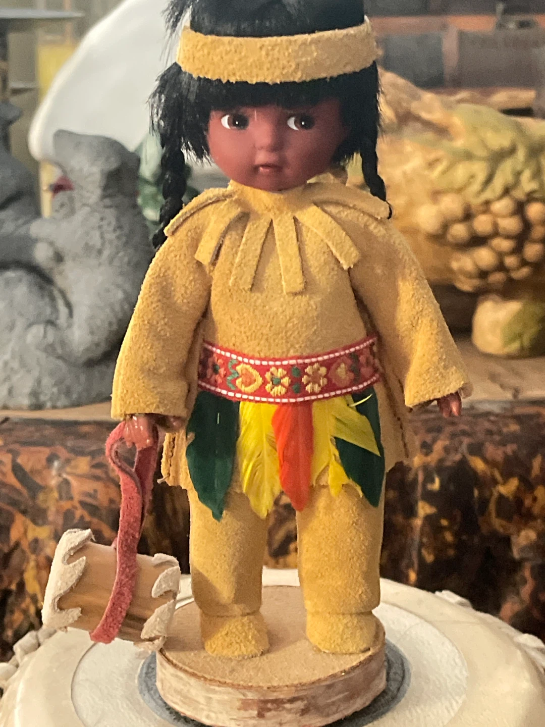 Vintage Doll with Drum