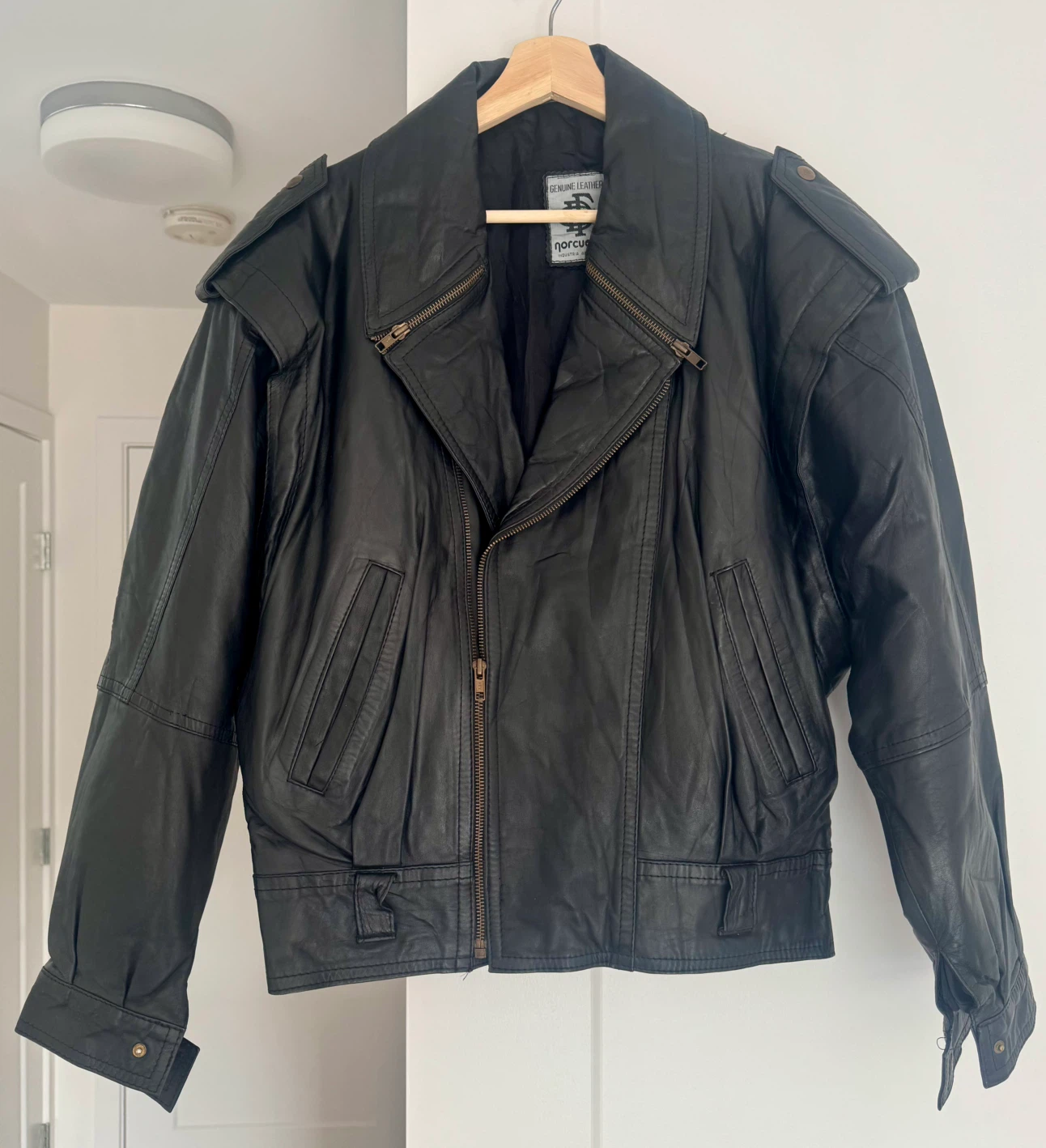 NORCUNA Genuine Leather Jacket
