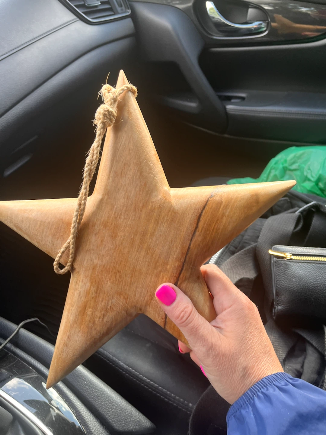Solid, hand crafted wooden heart - photo 4