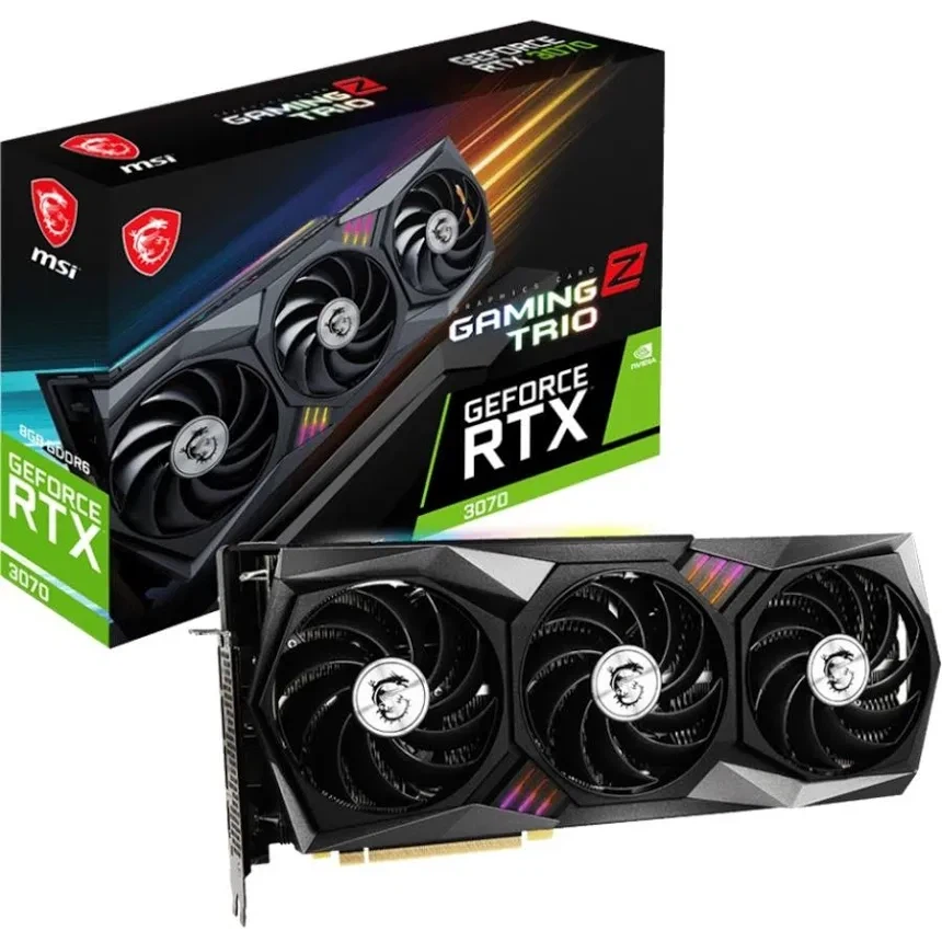MSI GeForce RTX 3070 Gaming Z Trio 8GB GDDR6 Graphics Card