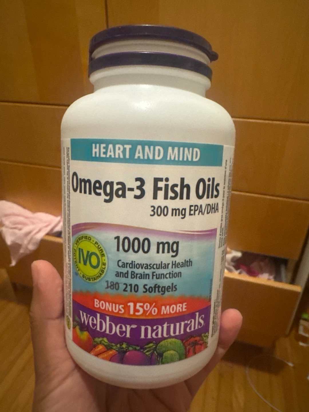 Omega-3 Fish Oils 1000 mg