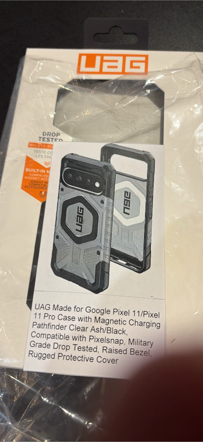 UAG Pathfinder Case for Google Pixel 11/11 Pro - Clear Ash/Black