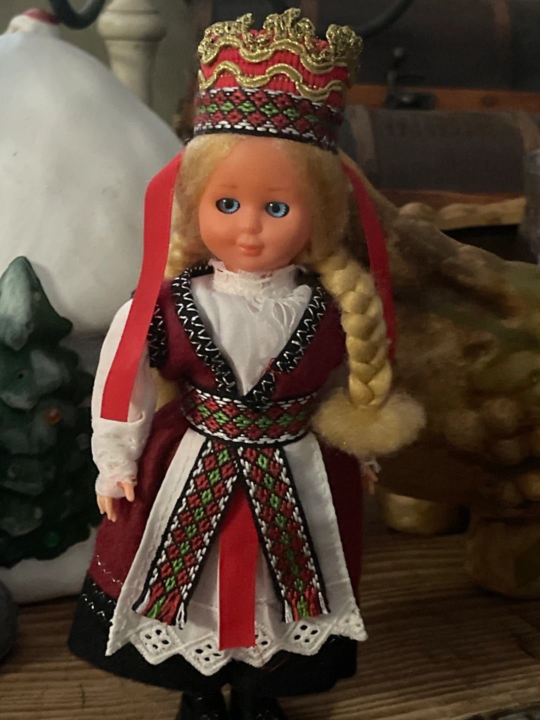 Vintage Folk Costume Doll