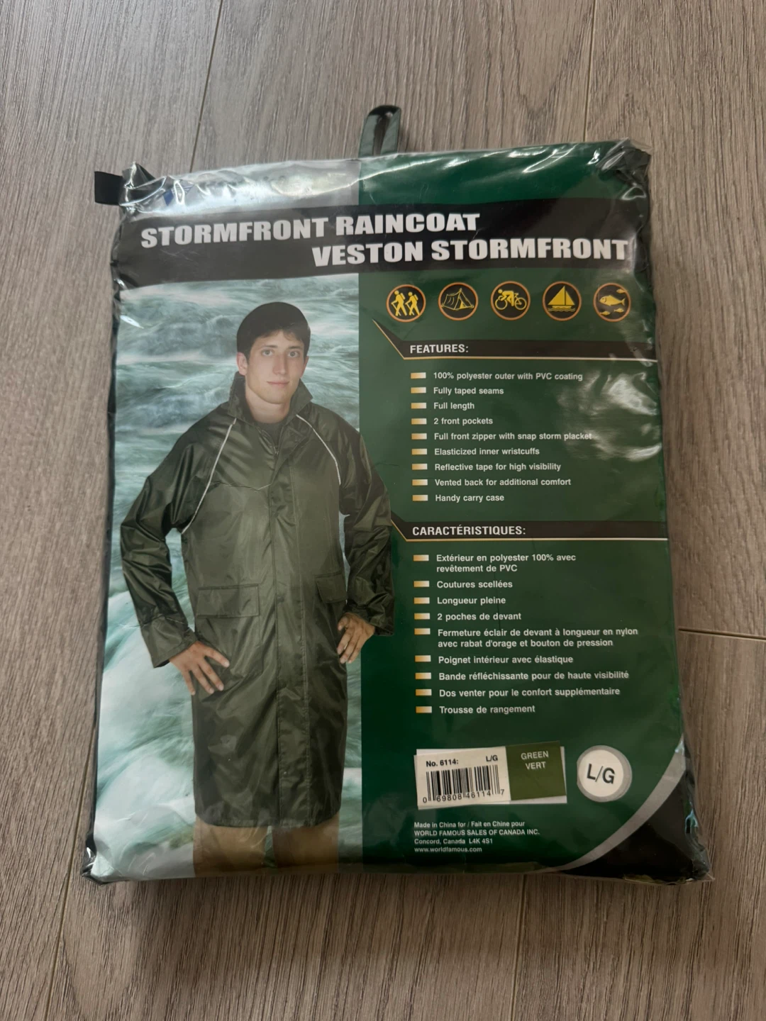 Stormfront Raincoat Veston