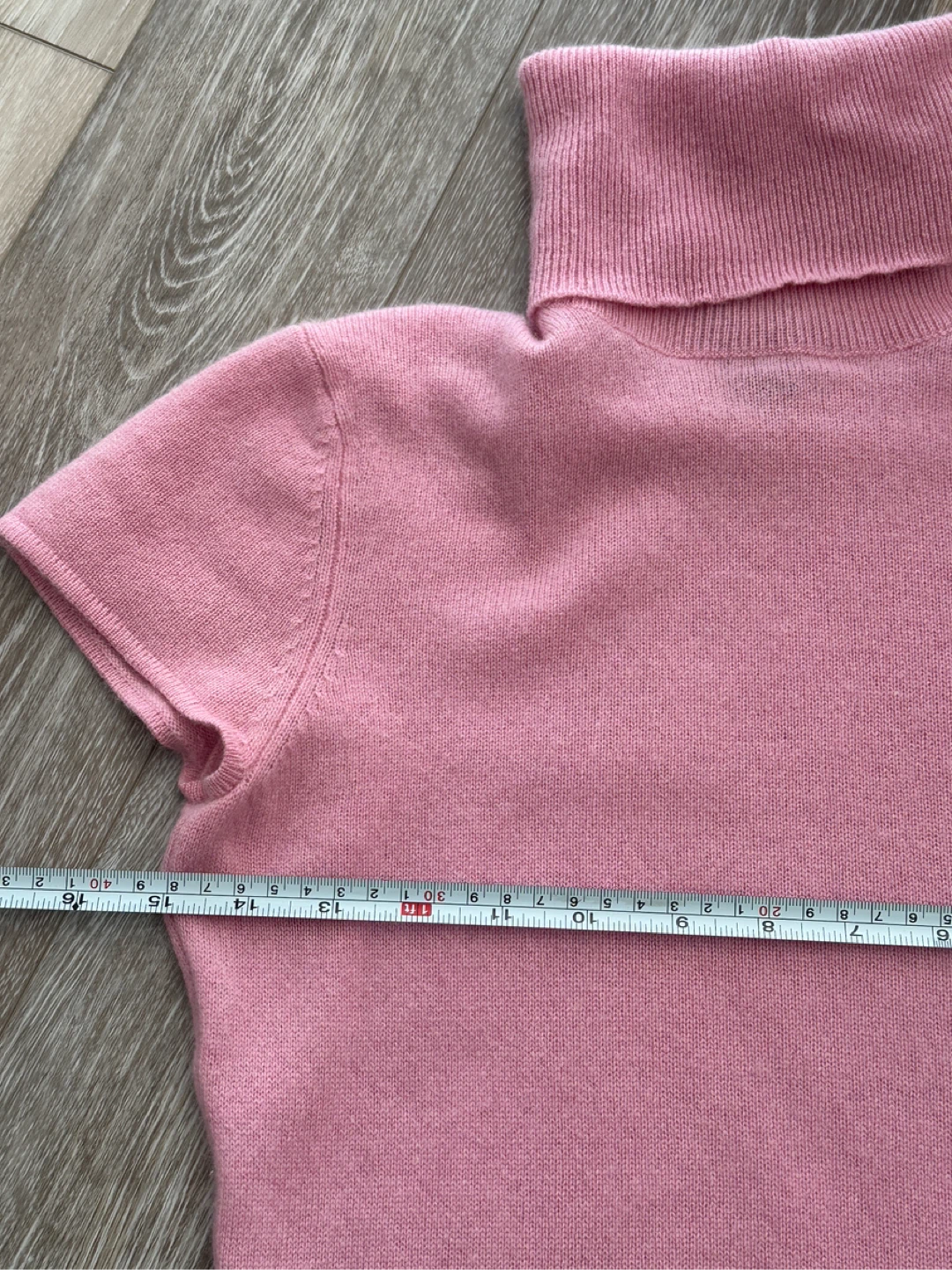 Vintage HOLT RENFREW Pink Cashmere Turtleneck - photo 3