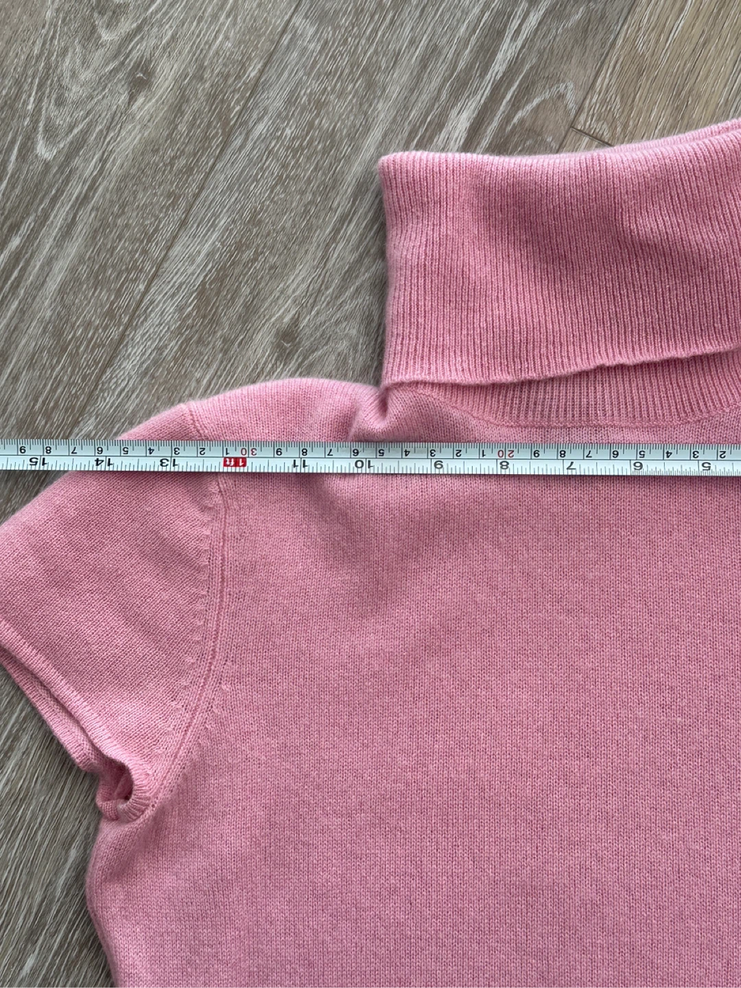 Vintage HOLT RENFREW Pink Cashmere Turtleneck - photo 4