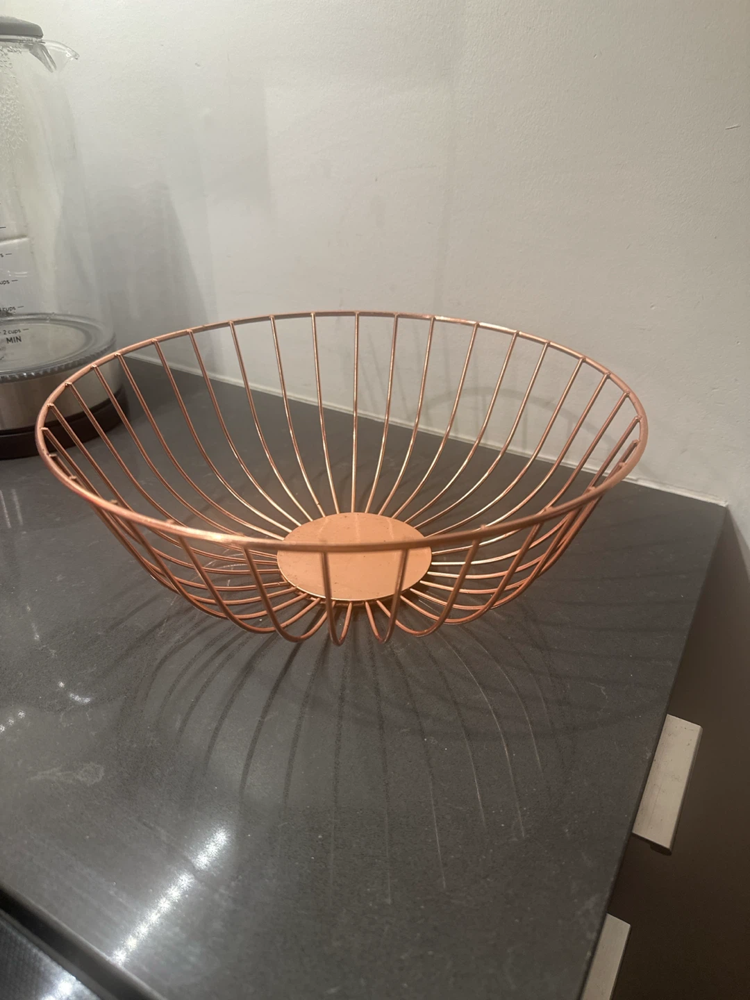 Copper Wire Fruit Basket