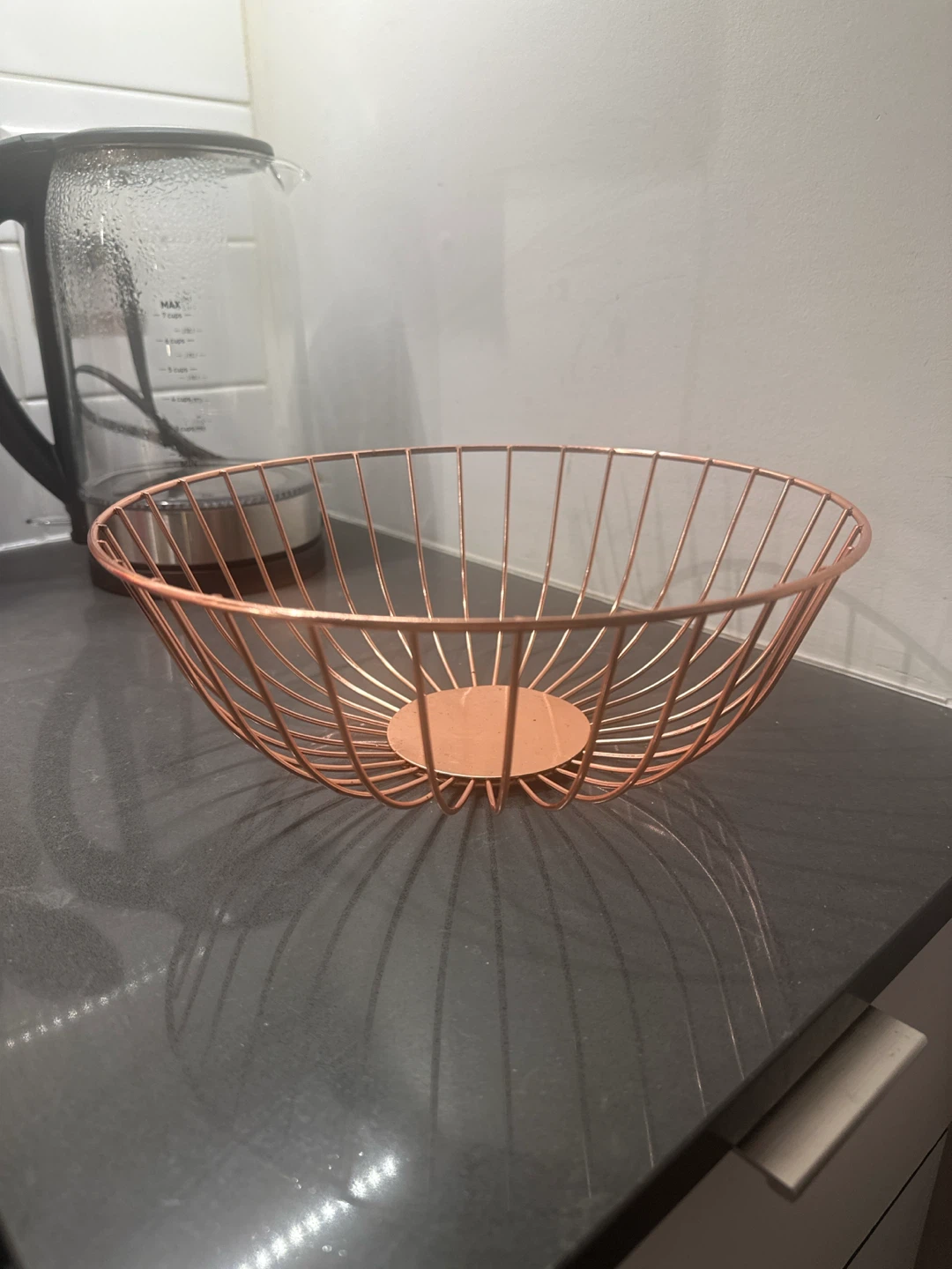 Copper Wire Fruit Basket - photo 2