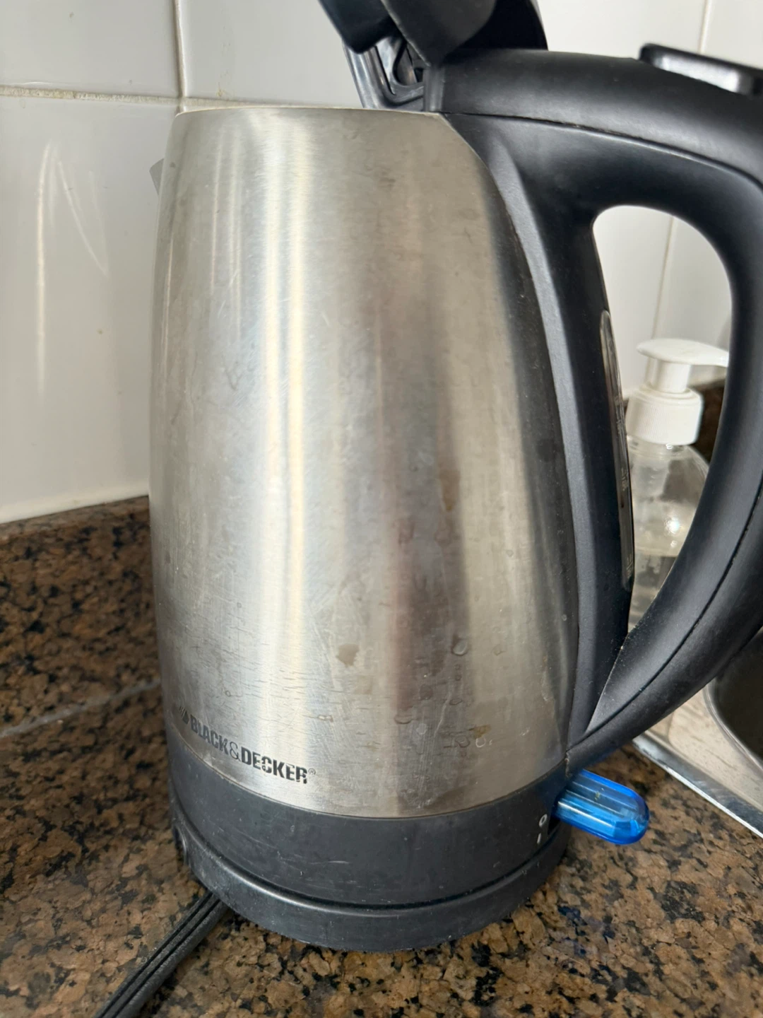 Black + Decker Stainless Steel Electric Kettle