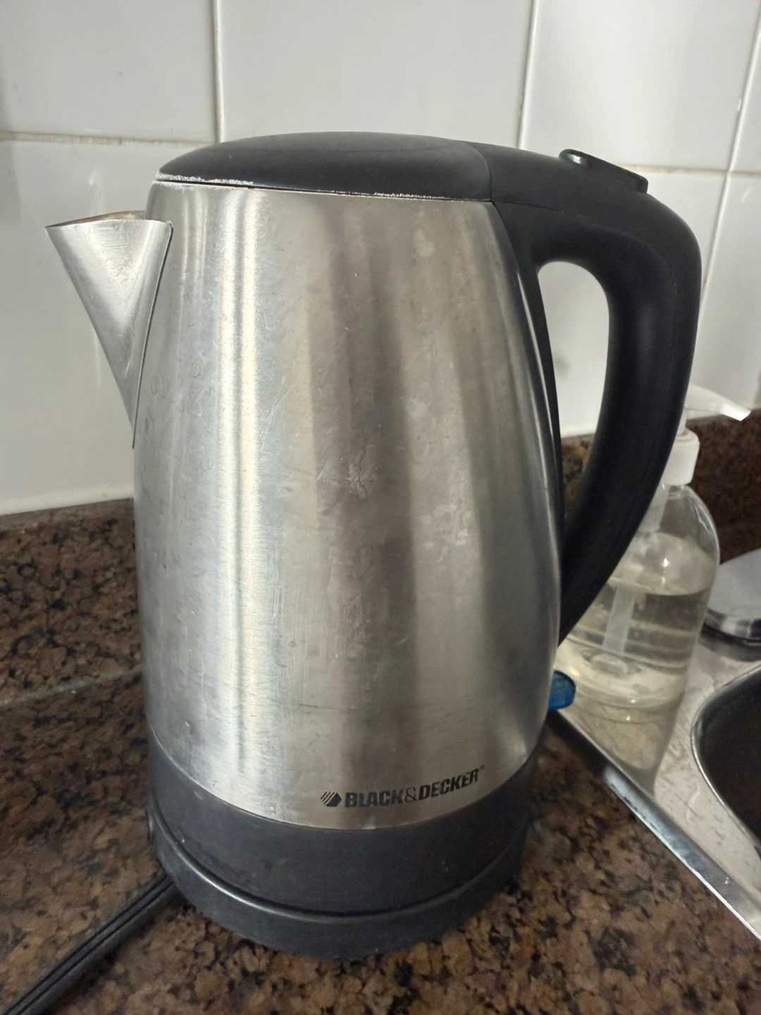 Black + Decker Stainless Steel Electric Kettle - photo 2