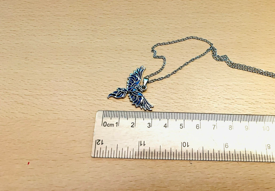 Blue Phoenix Pendant Necklace - photo 2