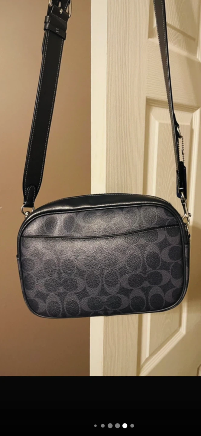 Authentic Coach Camera Bag - Black Signature - photo 2