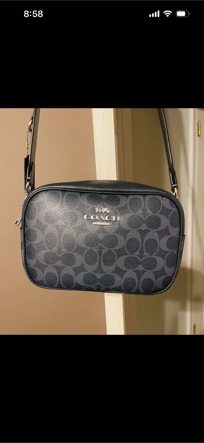 Authentic Coach Camera Bag - Black Signature - photo 5