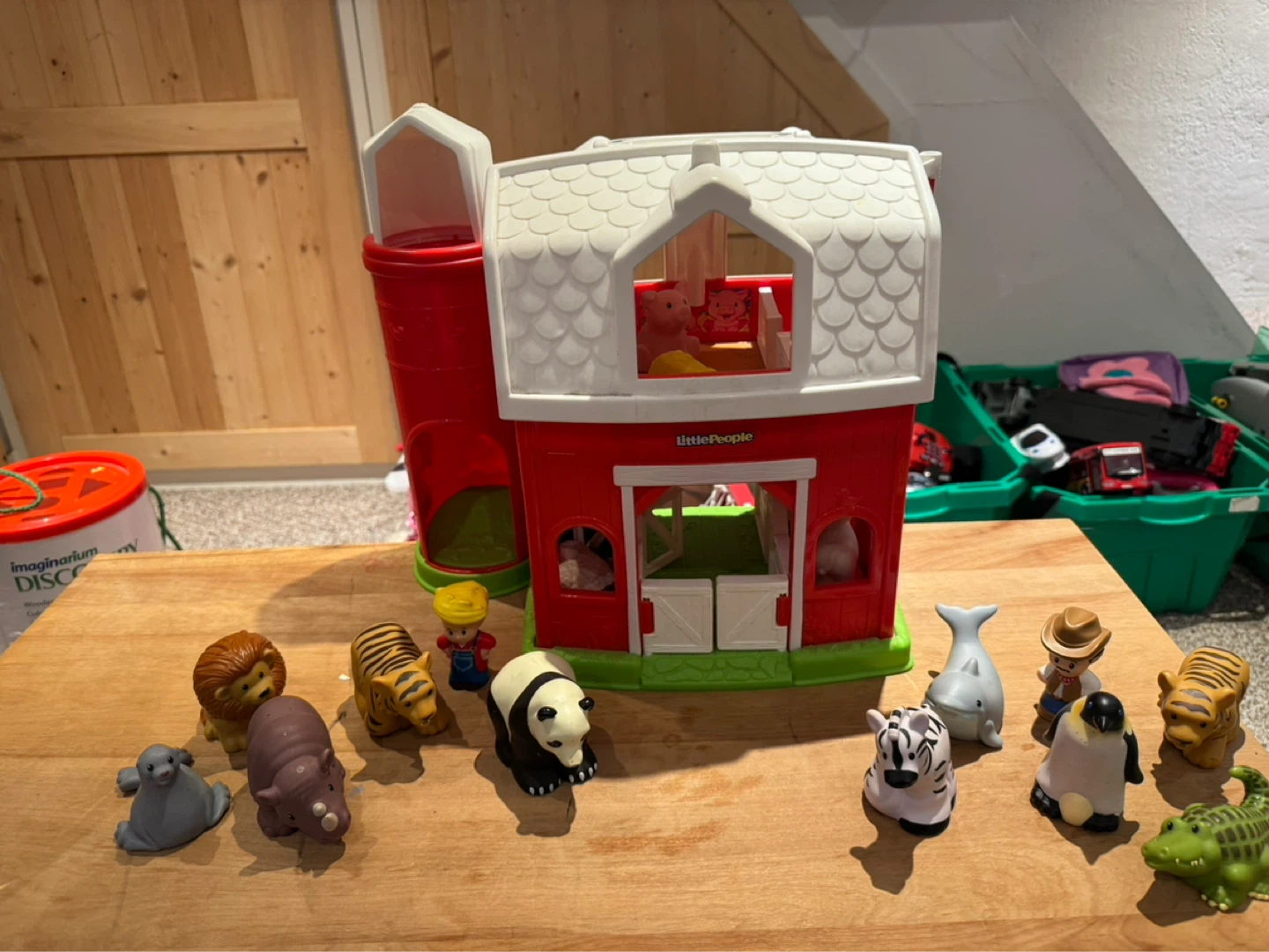 Little People Farm Playset with additional Animals