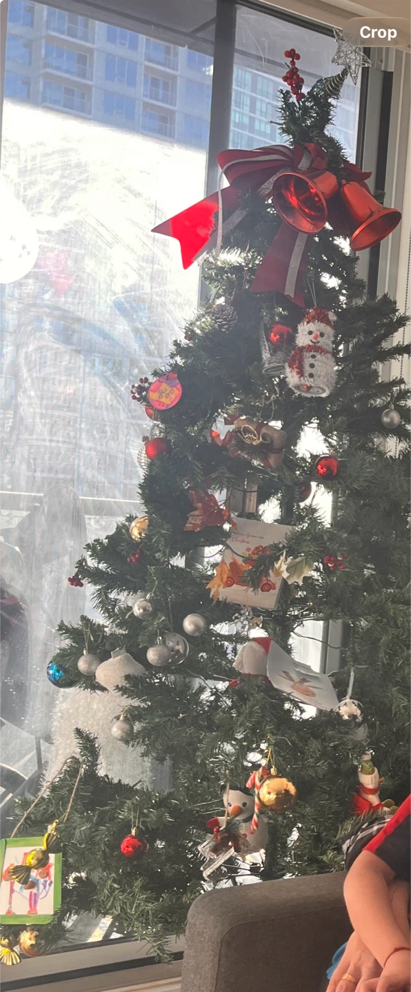Artificial Christmas Tree with Ornaments and Lights - photo 4