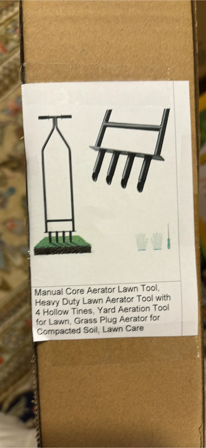 Manual Core Aerator Lawn Tool
