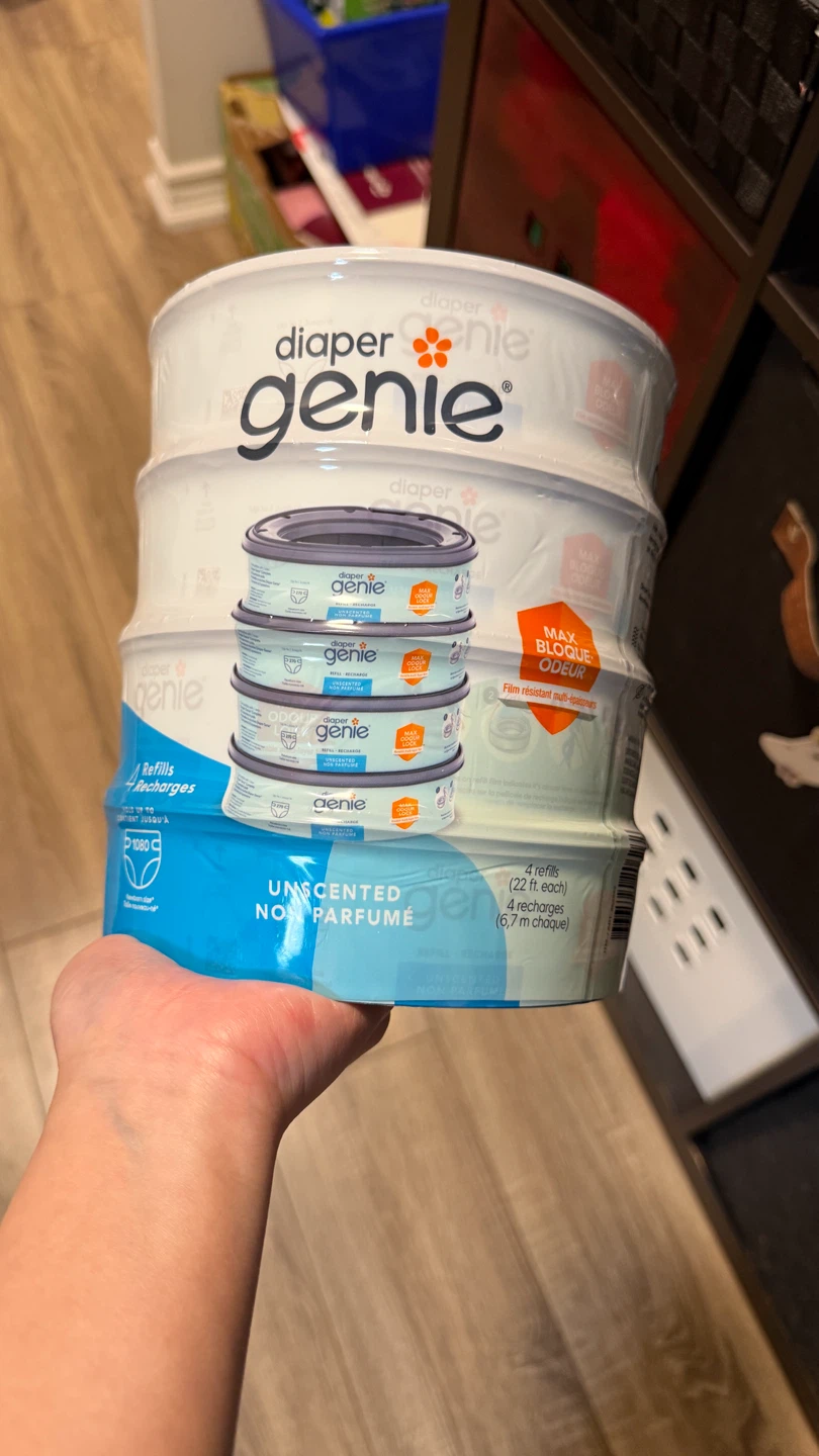 Diaper Genie Unscented Refills - 4 Pack