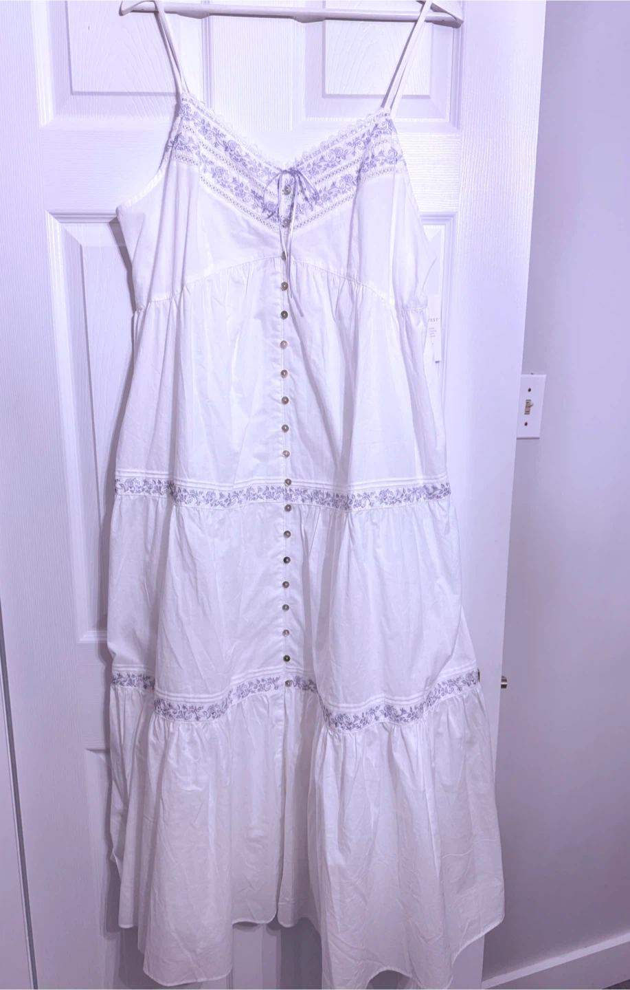 Eileen West White Floral Maxi Nightgown - photo 4
