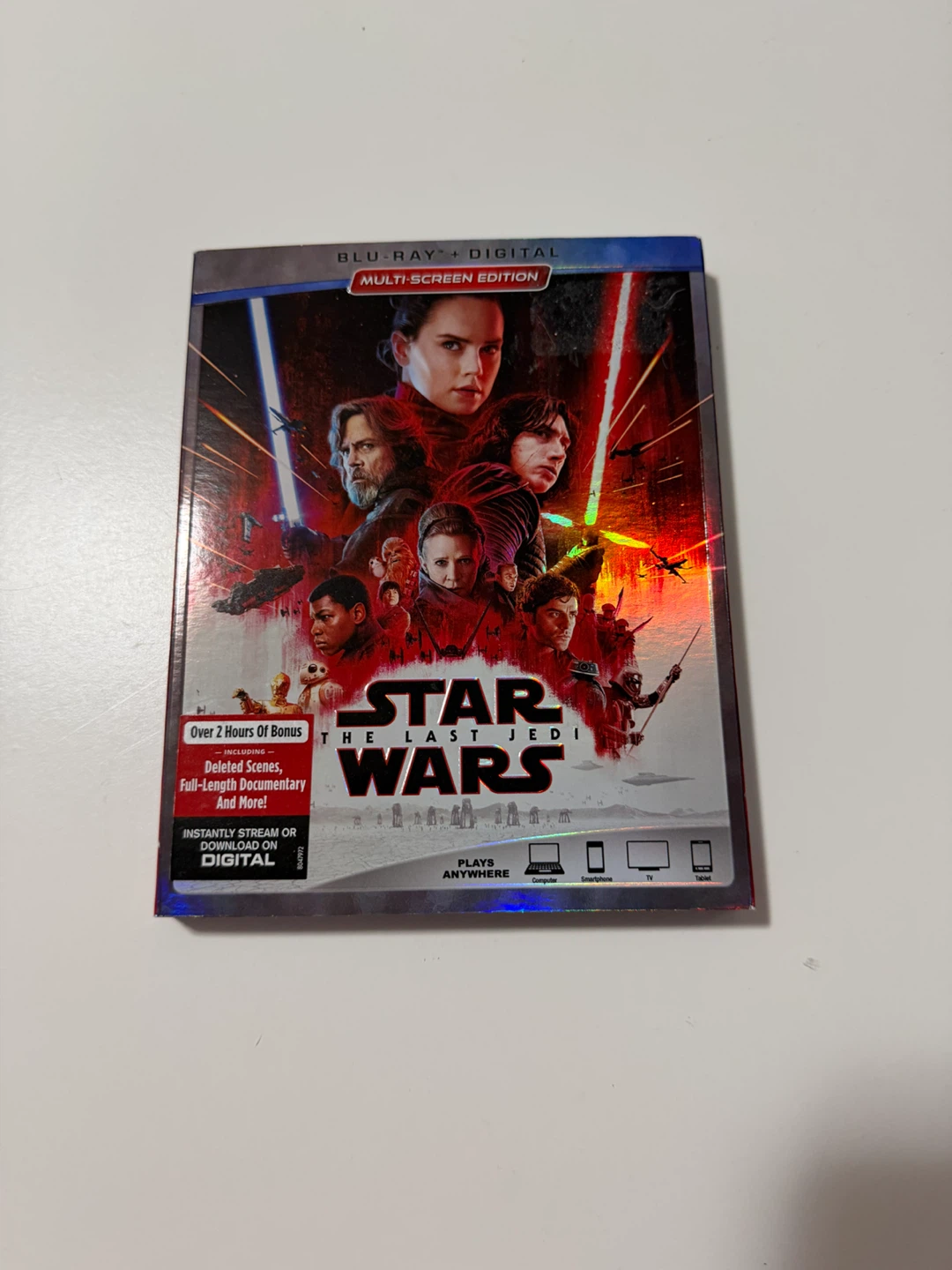 Star Wars: The Last Jedi Blu-ray + Digital Multi-Screen Edition