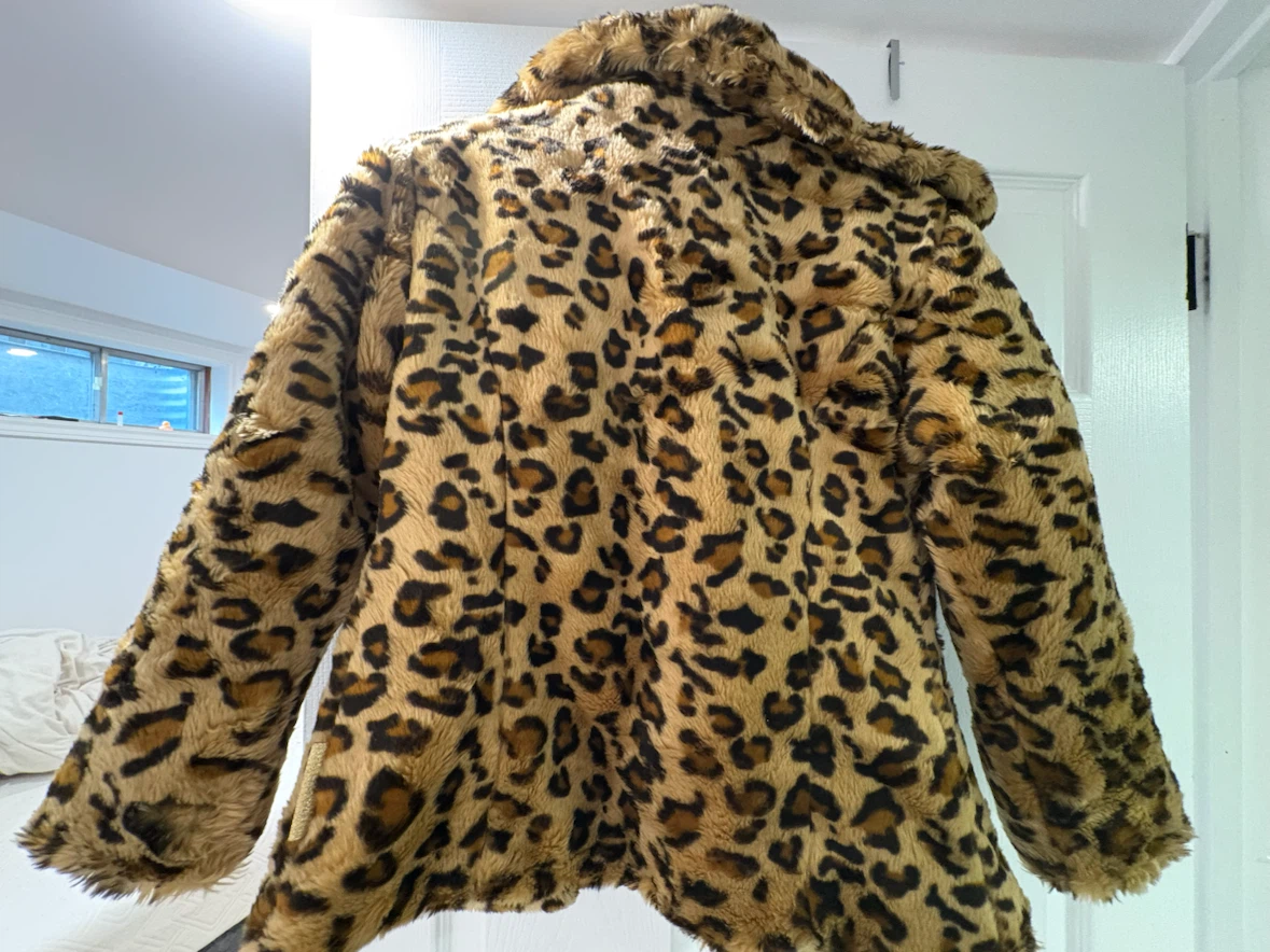 Y2K Cheetah girls leopard-print faux fur coat - photo 2