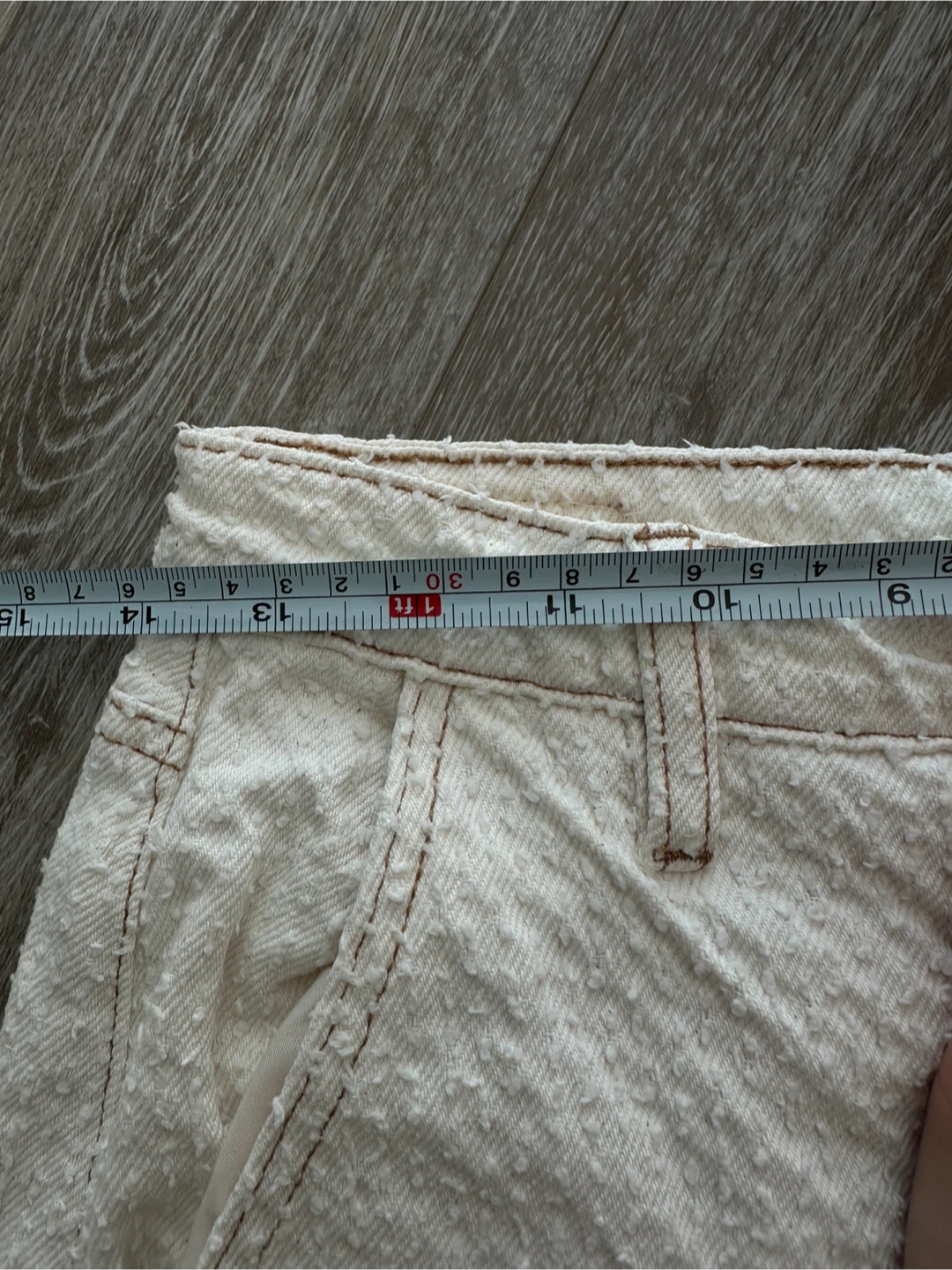 BLANKNYC The Franklin Cream Cargo Pants Size 26 - photo 4