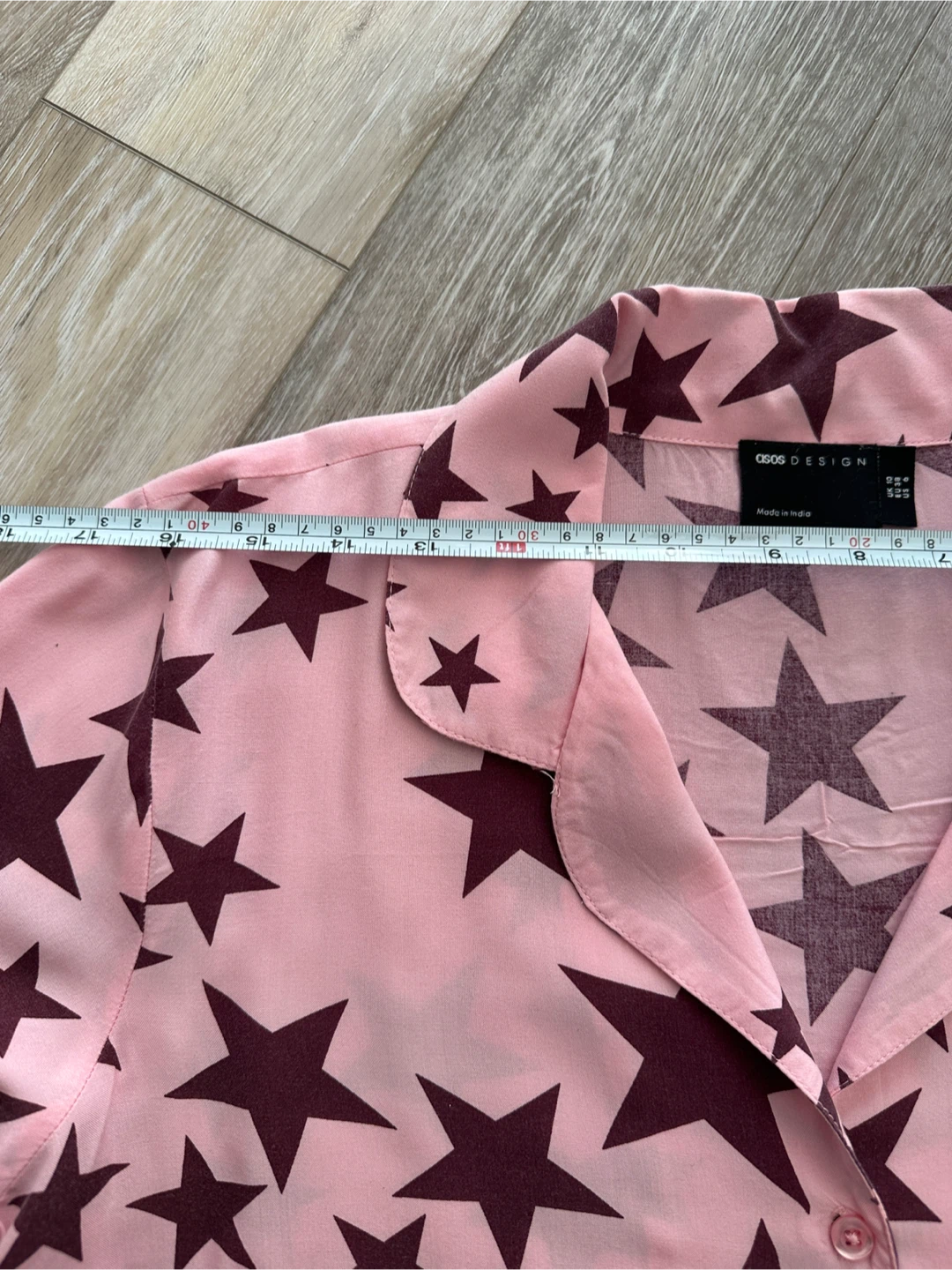 ASOS DESIGN Pink Star Pajama Set - photo 4