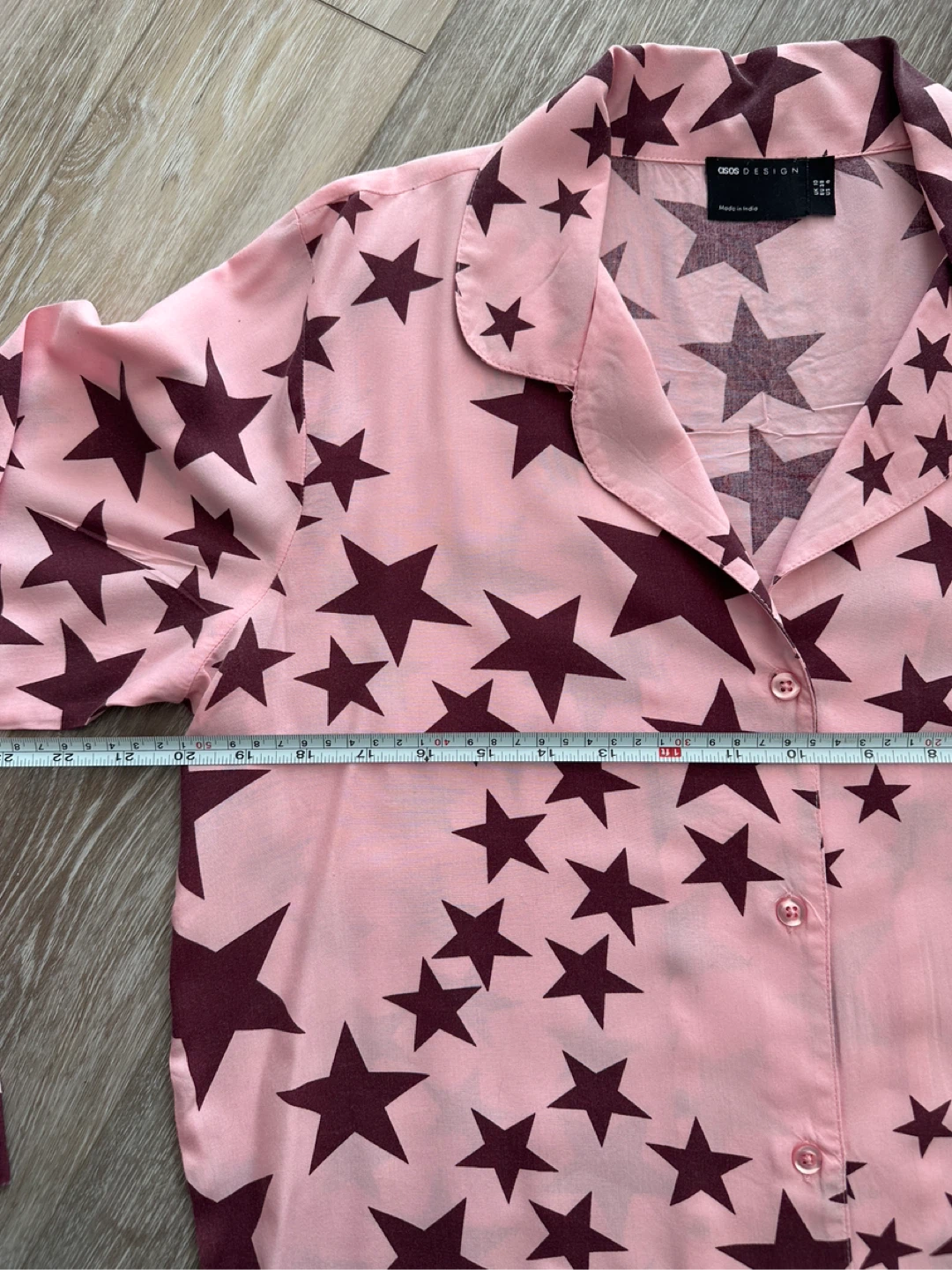 ASOS DESIGN Pink Star Pajama Set - photo 5
