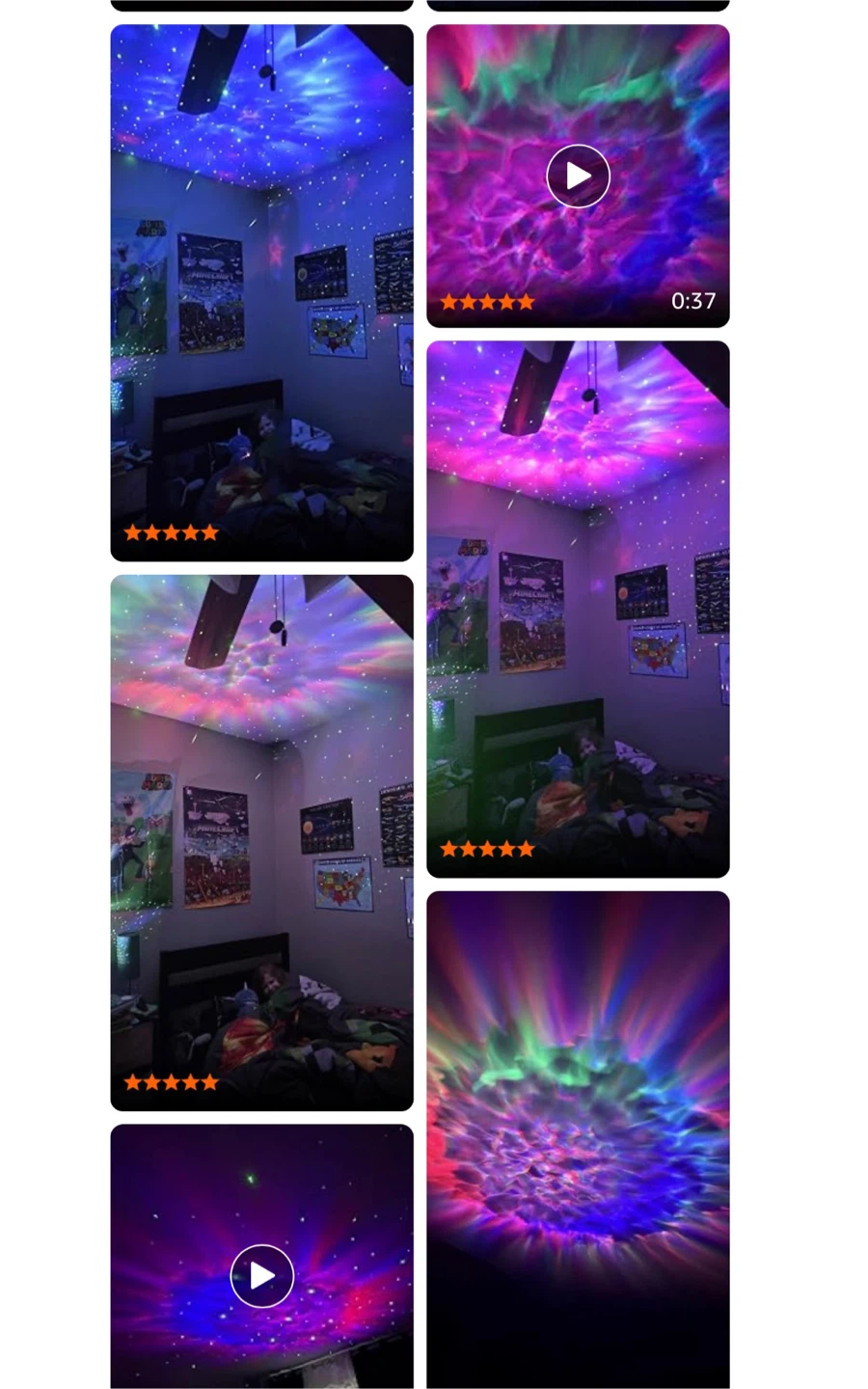 Stbands Astronaut Galaxy Projector Star Night Light - photo 2