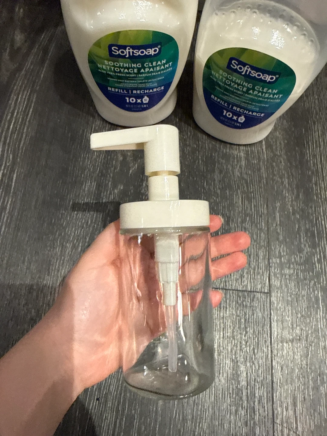 Set- 2 Softsoap Soothing Soap Refills & Bottle - photo 3