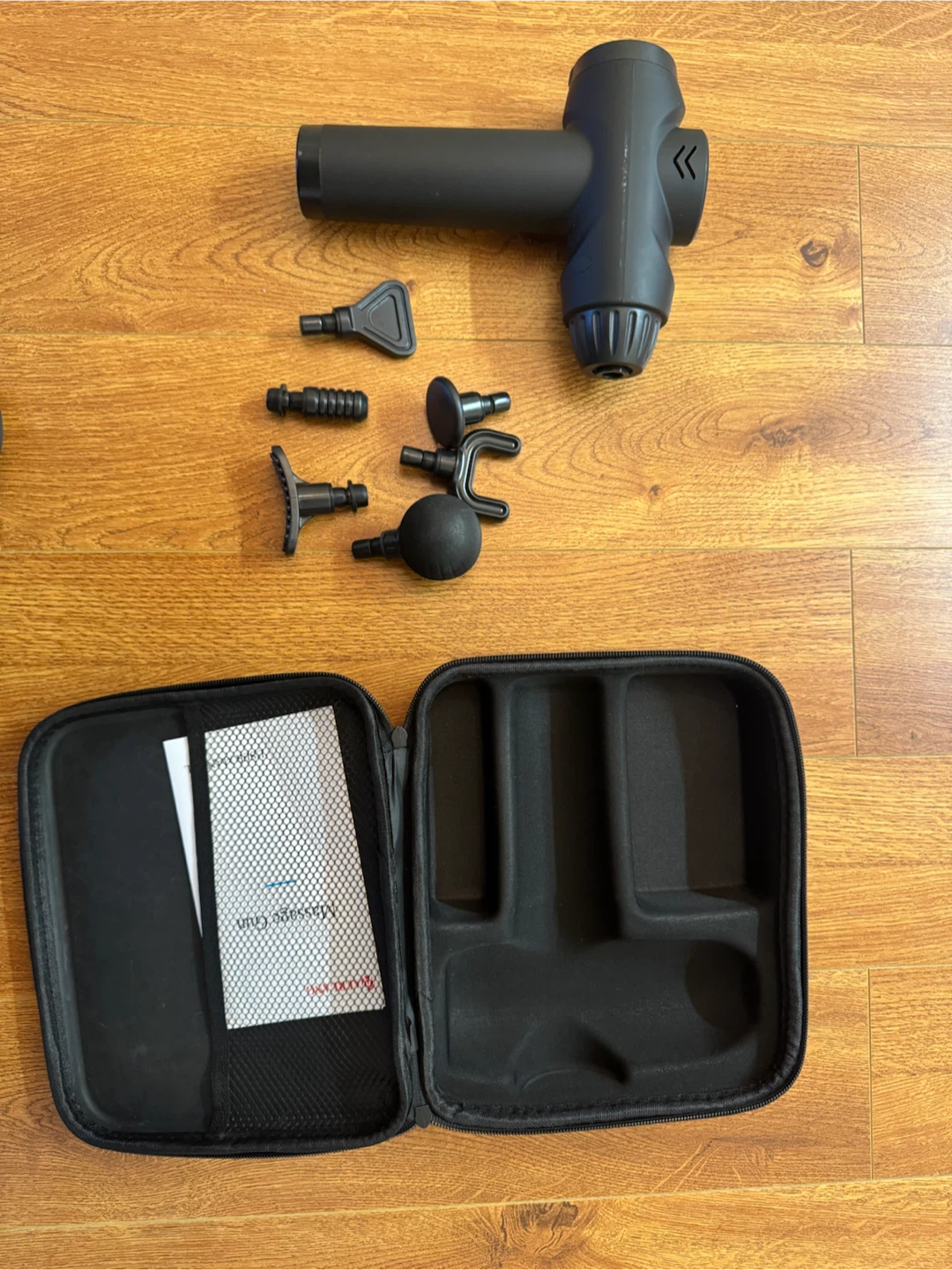 (Mint)AERLANG Massage Gun with Attachments and Case - photo 2