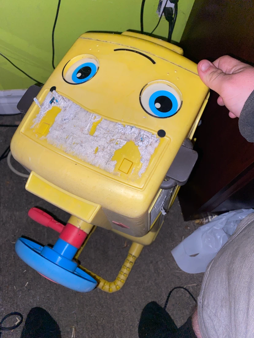 Yellow Ride-On Toy Car with Steering Wheel - photo 4