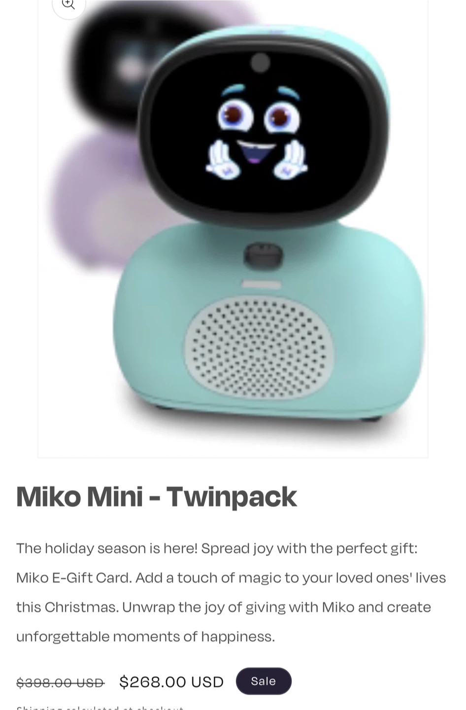 Miko Mini Robot - Twinpack