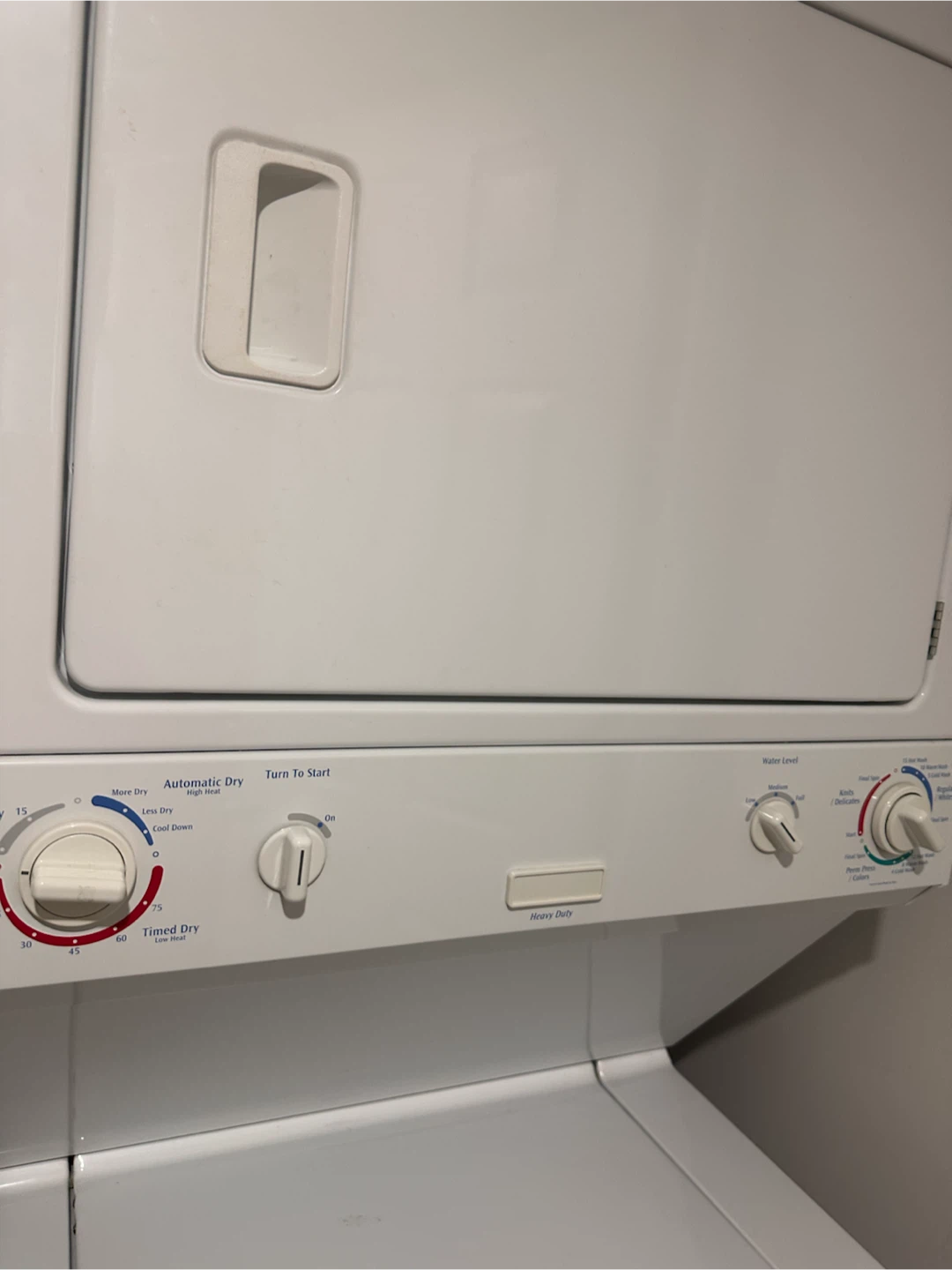 Stackable Washer and Dryer