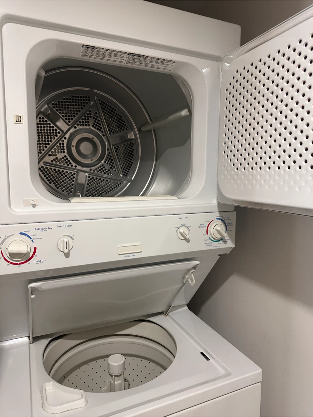 Stackable Washer and Dryer - photo 4