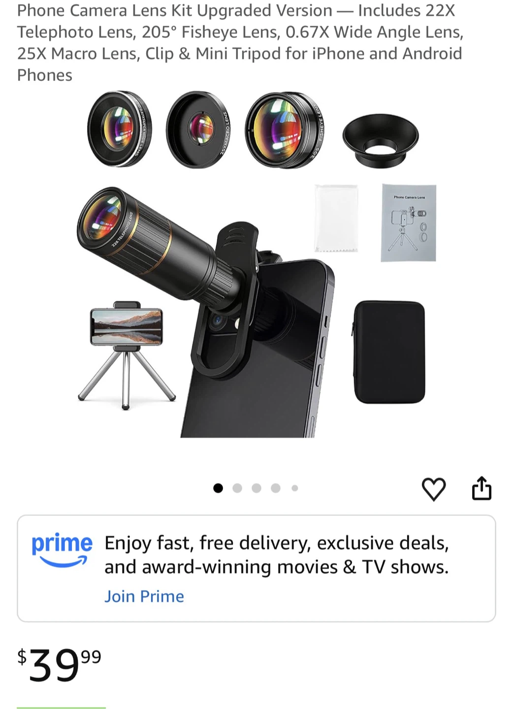 Phone Camera Lens Kit