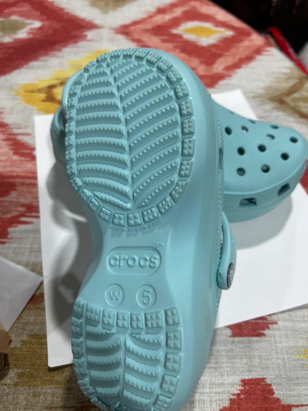 Crocs Clogs Womens Size 5 Aqua - photo 2