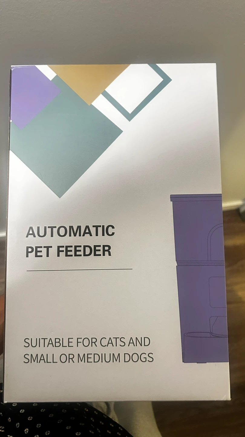 IMIPAW Automatic Pet Feeder for Cats and Small/Medium Dogs