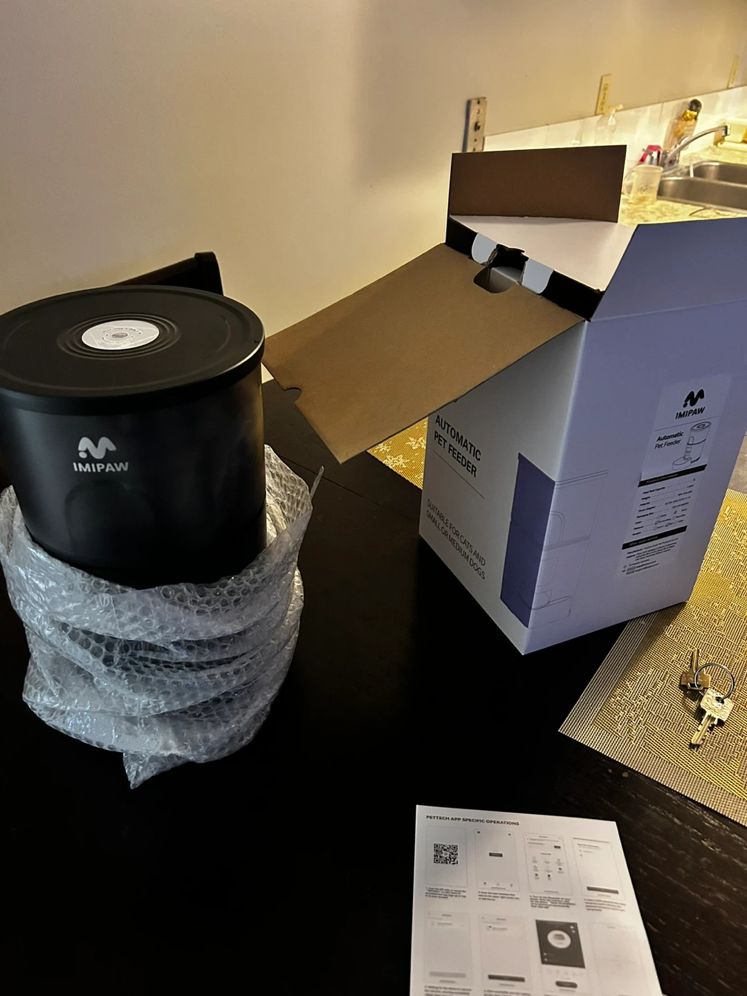 IMIPAW Automatic Pet Feeder for Cats and Small/Medium Dogs - photo 4