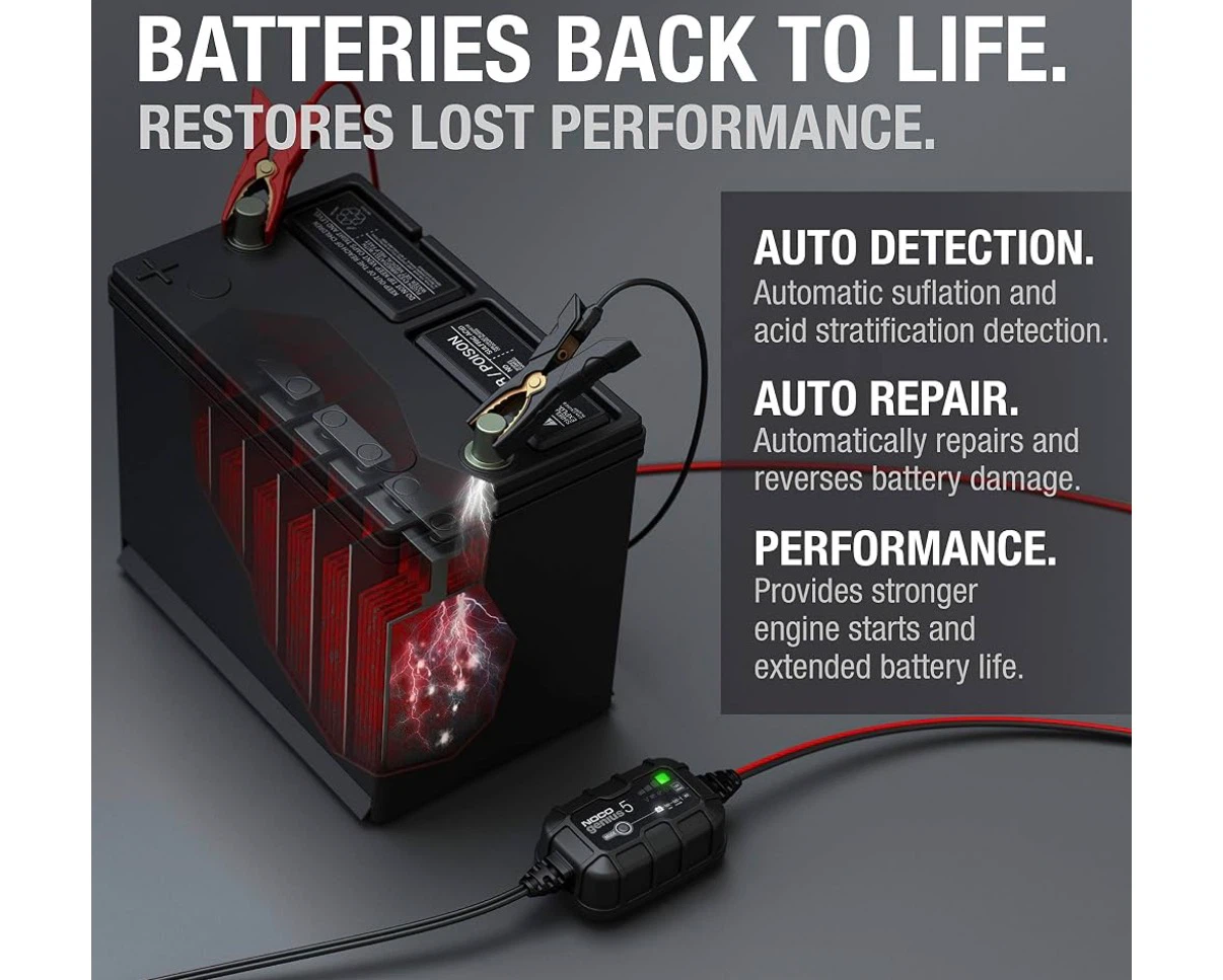 NOCO Genius5 5A 6/12V Smart Battery car Charger