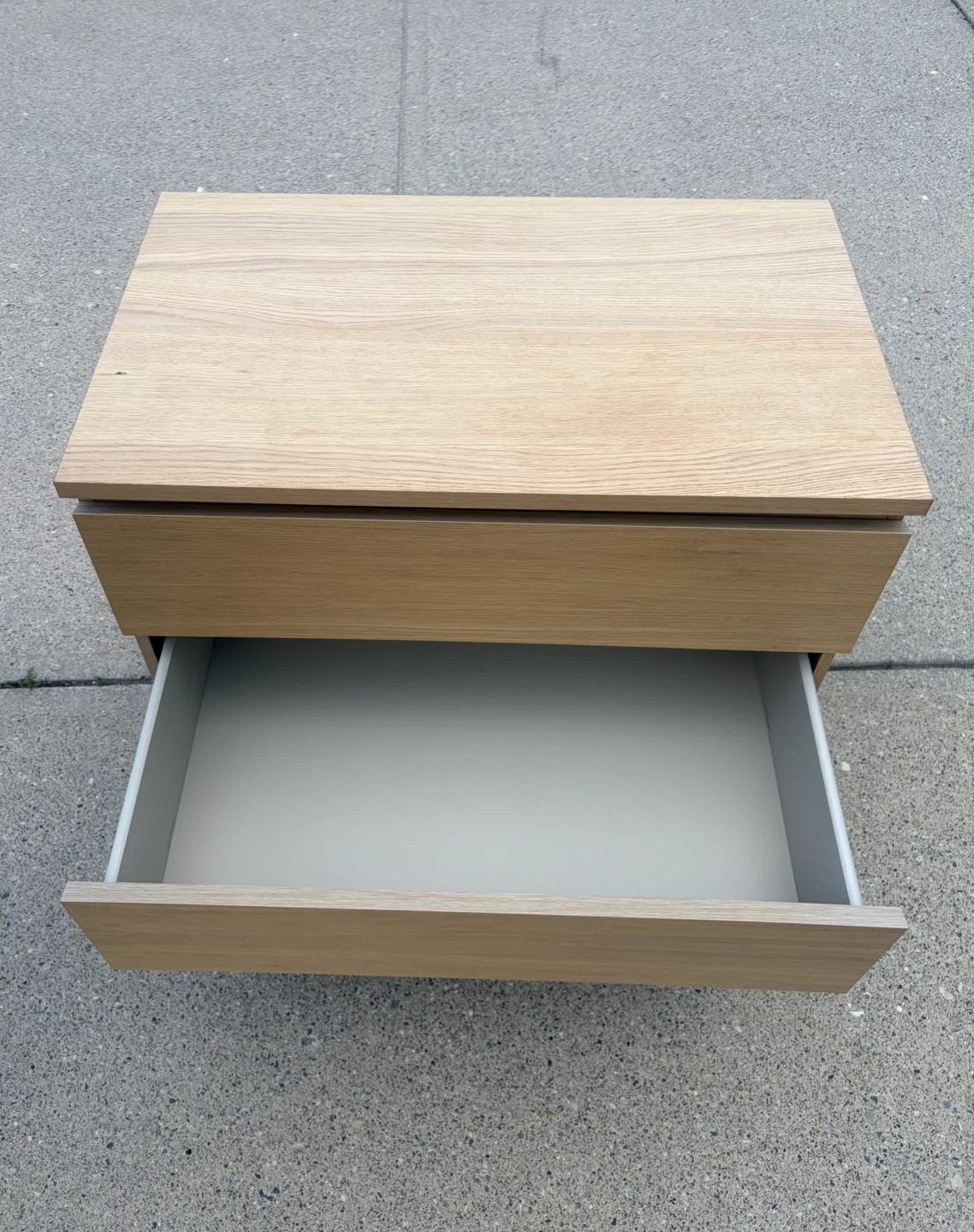 IKEA MALM dresser oak colour 3 drawers - photo 3