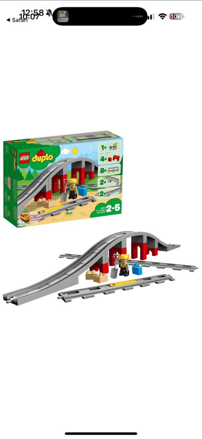 LEGO Duplo Train Set - Action Bricks & Station