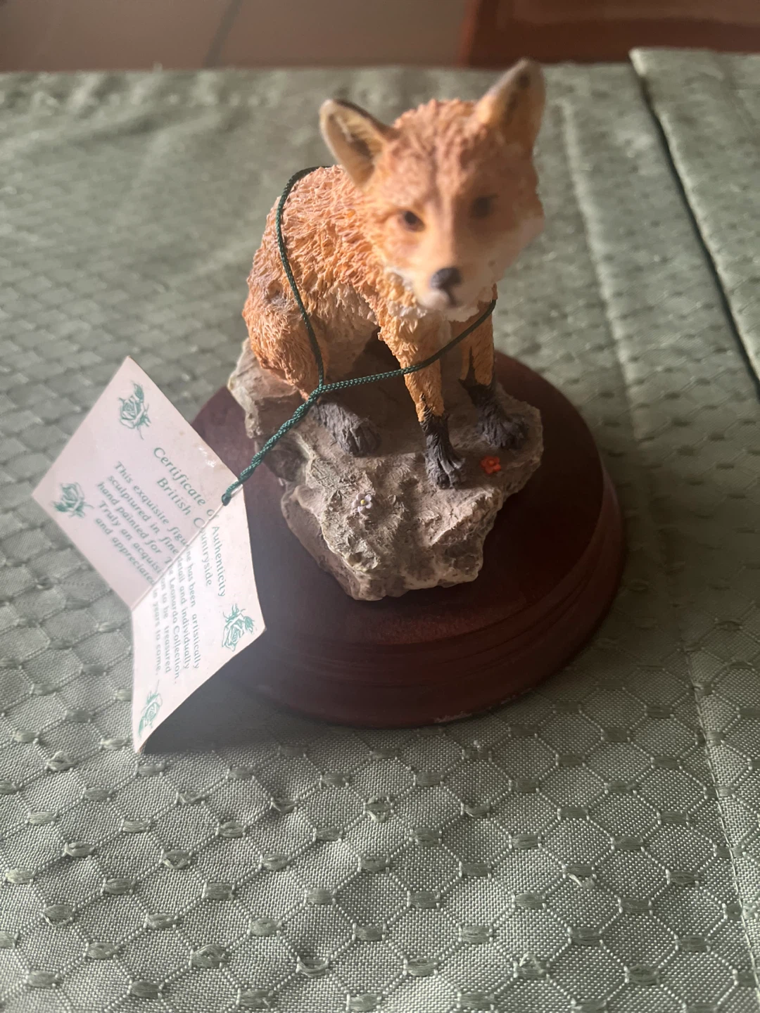 The Leonardo Collection Fox Figurine