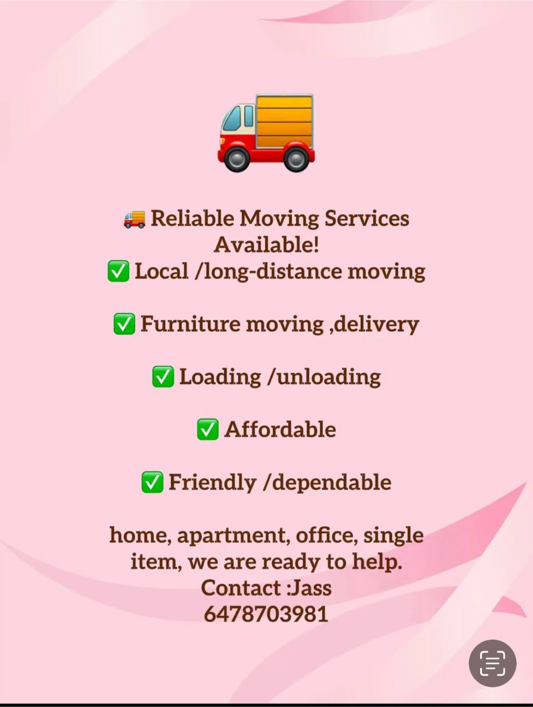 Reliable Moving and Delivery Services Available  6478703981 - photo 4