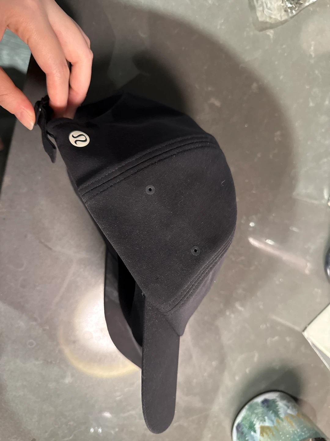 Lululemon Black Baseball Cap