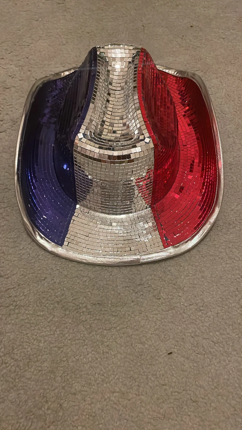 Patriotic Mirror Ball Hat