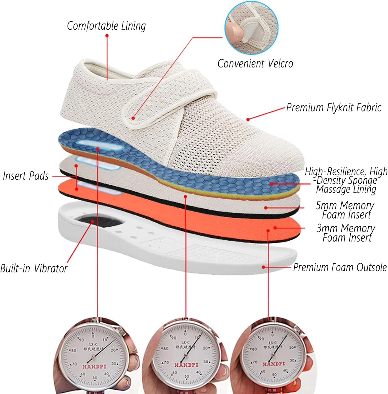 Women Men Diabetic Shoes brand new - photo 5