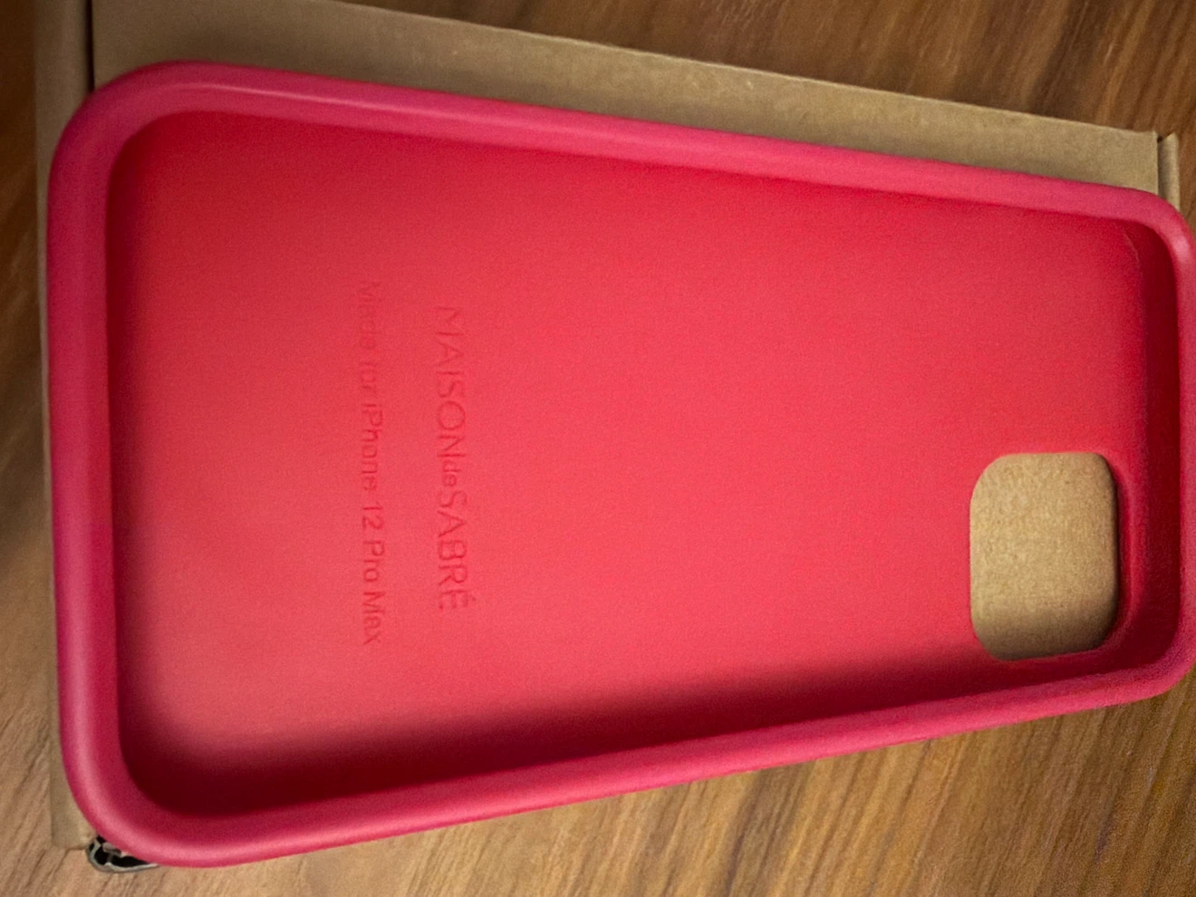 MAISON de SABRÉ silicone Phone Case for iPhone 12 Pro Max - photo 2