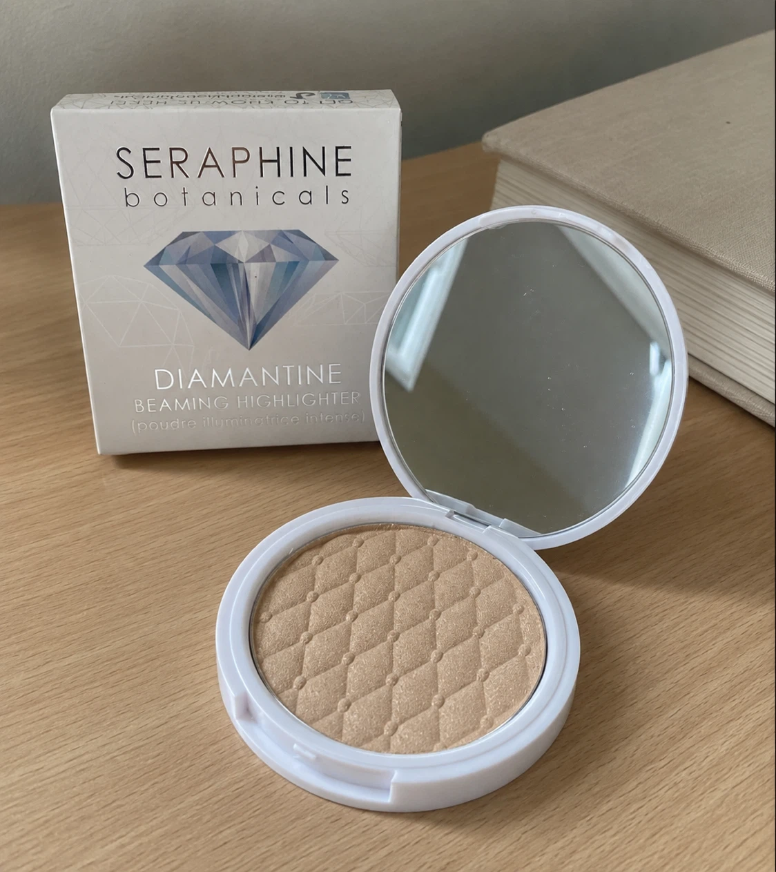 Seraphine Botanicals Diamantine Beaming Highlighter - Oyster - photo 3